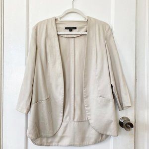 SOLD. Open Front Lightweight Blazer